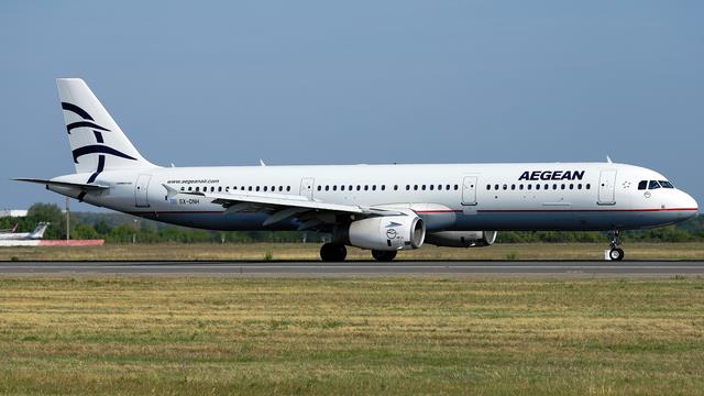 SX-DNH:Airbus A321:Aegean Airlines